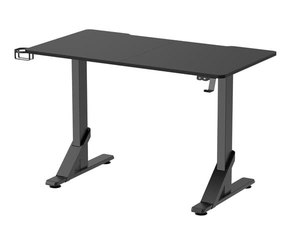 Heavy Duty RGB Gaming Skrivebord 112 x 60 cm - Sort