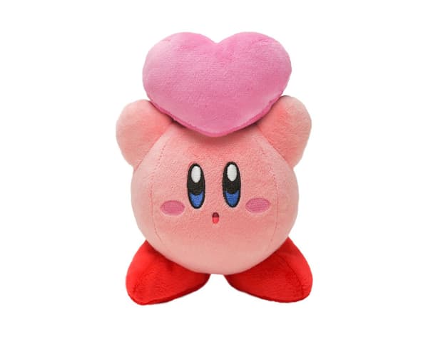 Nintendo Together Plush Kirby W. Heart - 16cm
