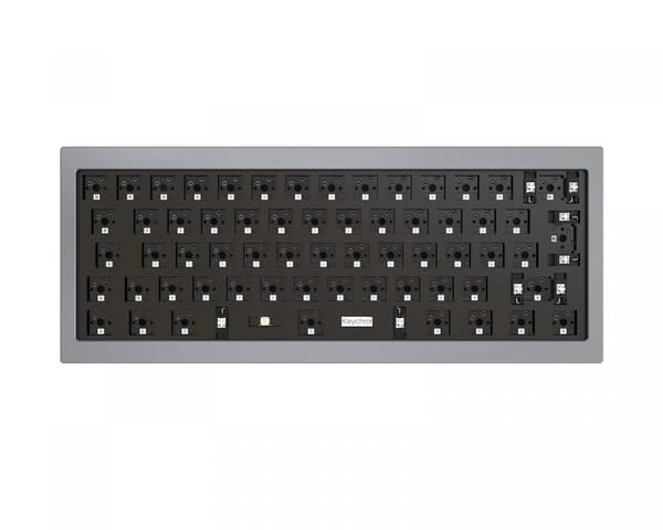 Q4 QMK 60% ISO Barebone RGB Hot-Swap - Harmaa