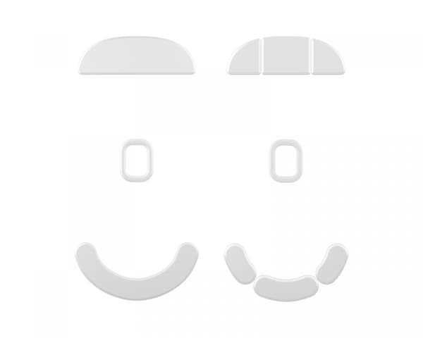 PTFE Skates til X2/X2 Mini/X2V2/X2H Wireless (Original + Control)