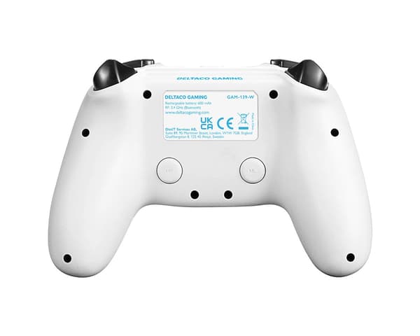 Trådløs Controller (PC/PS4) - Hvid