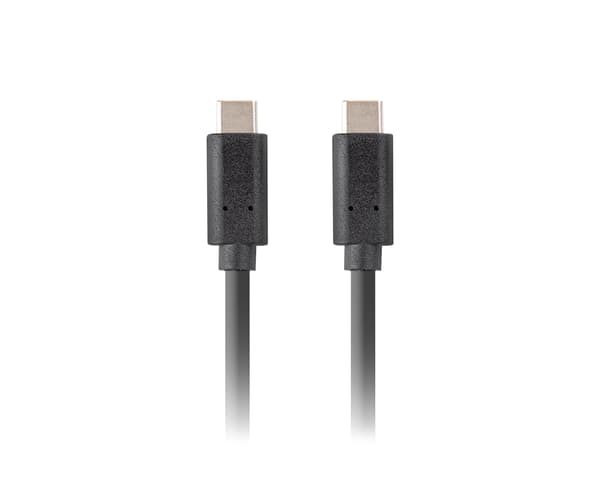 USB-C Kaapeli 3.1 Gen 2 (10GB/s) PD100W Musta - 1m