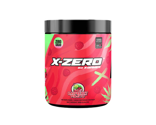 X-Zero Raspberry Mojito - 100 Porsjoner