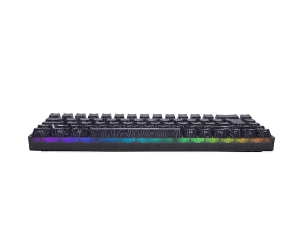 BLACKICE Base 65 Hotswap Gaming Näppäimistö - ISO UK [White Flame]