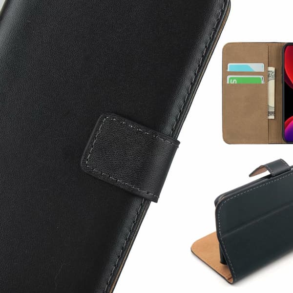 iPhone 16 Pro Max plånboksfodral plånbok fodral skal mobilskal blå