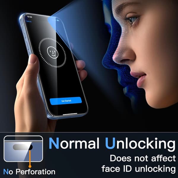 3-Pack Iphone 17 skärmskydd härdat glas premium