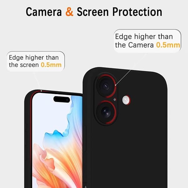 Iphone 17 skal mobilskal silikon / TPU
