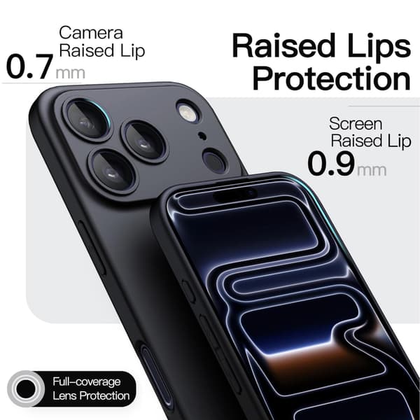 Iphone 17 Pro skal mobilskal silikon / TPU