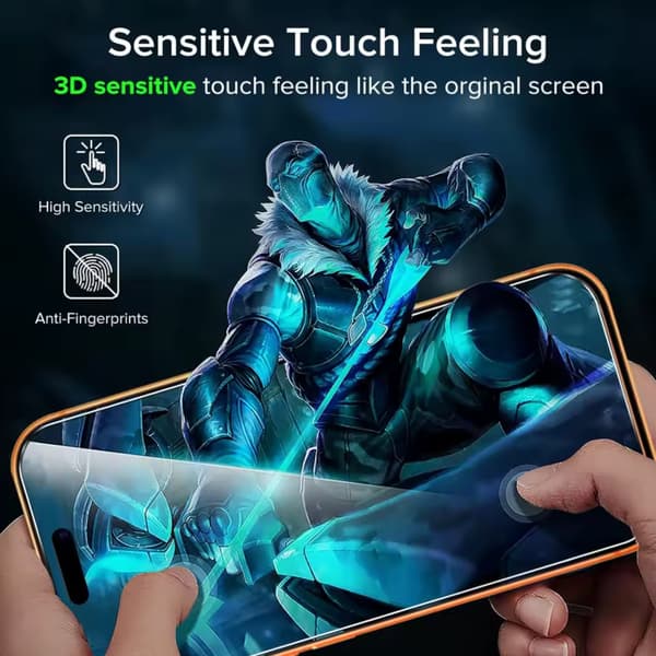 3-Pack Iphone 17 Pro Max skärmskydd härdat glas premium