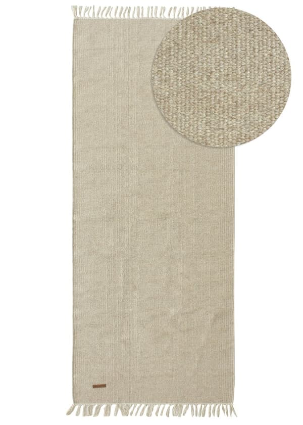 Dalen Beige 75x150 cm Ullmatta
