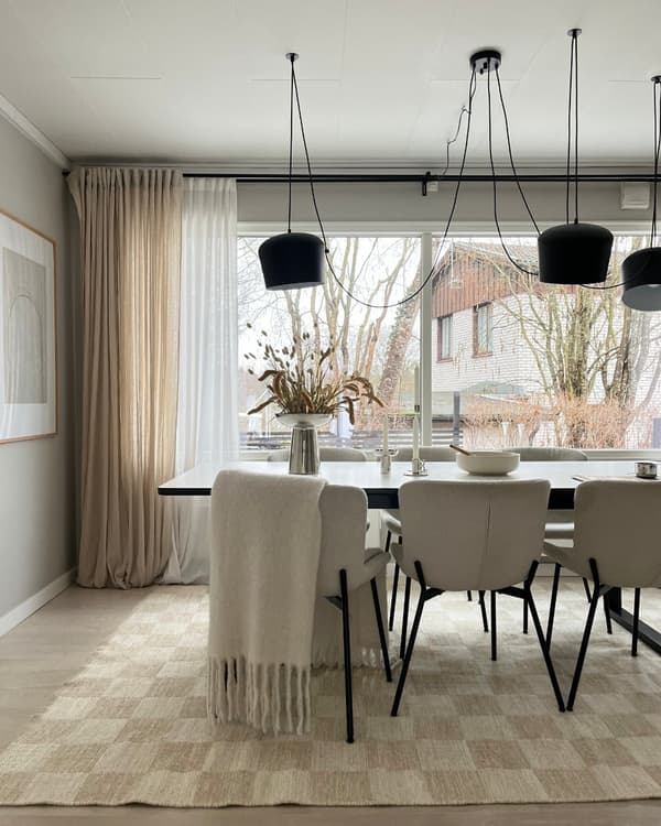 Webster Beige 240x340 cm Ullmatta
