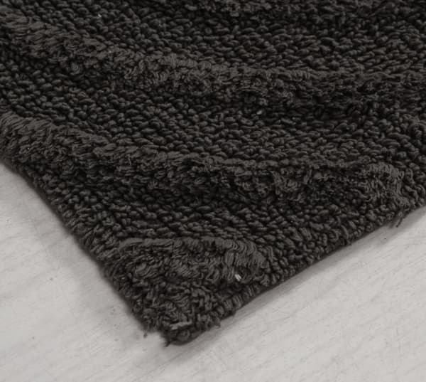 Noah Rake Svart 50x60 cm Badrumsmatta