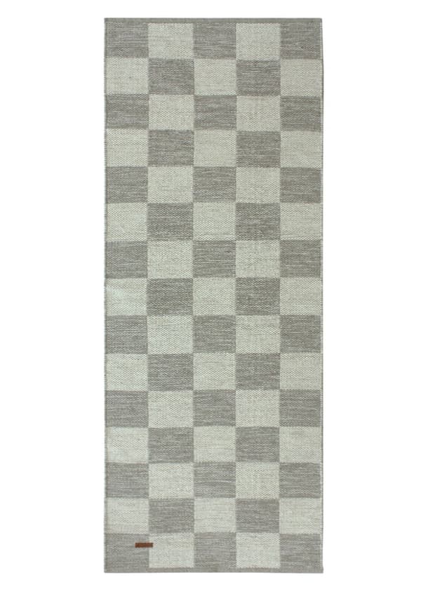 Webster Grå Uldmåtte 75x230 cm - Blød & Robust