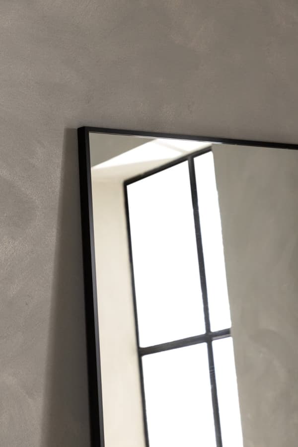 Tunadal Sort Spejl 3x193x67