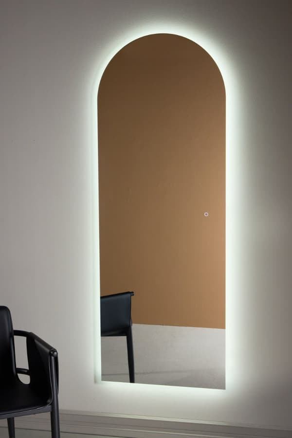 Svanen Silver Spegel 3x185x70 cm