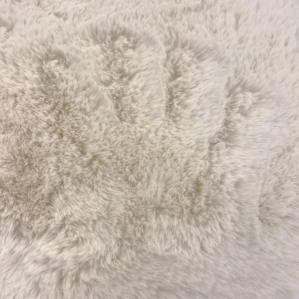 Rabbit Eco Lys Beige Rund Pelsmåtte 240 cm