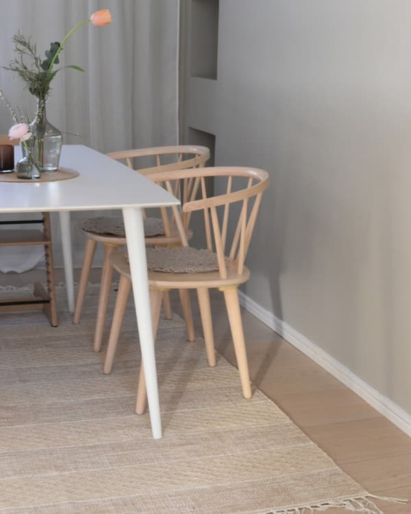 Loke Beige 160x230 cm Trasmatta