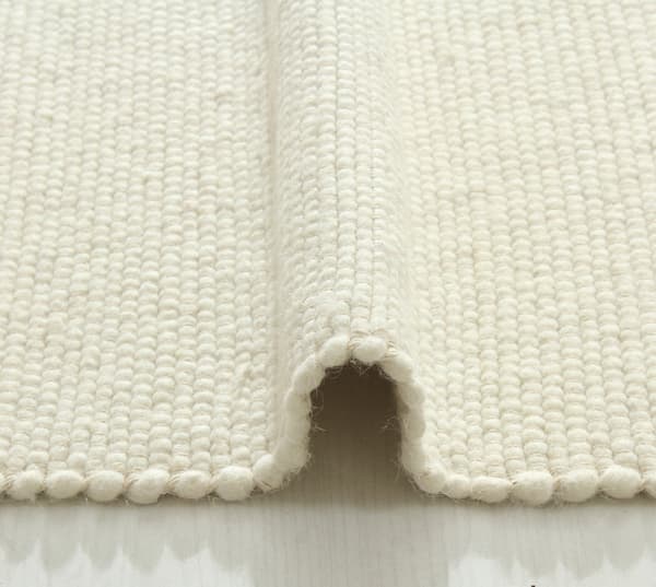 Heimdal Offwhite 200x290 cm Ullmatta