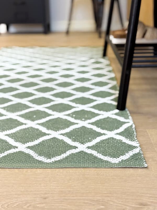 Mimmi Dalli Grøn 70x150 cm Plastmåtte