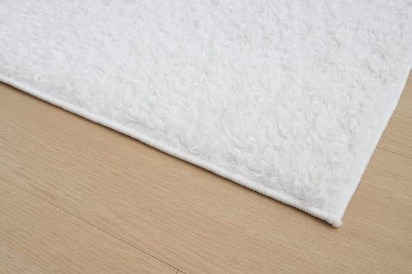 Teddy Offwhite Blød Ryemåtte 80x150 cm