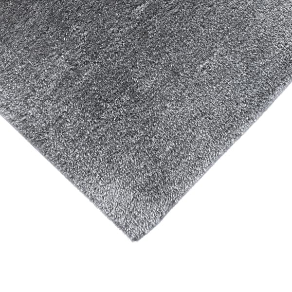 Terri Grå 200x290 cm Ryatæppe med Blød Polyester