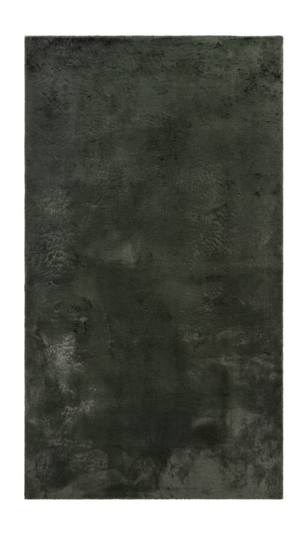 Eiderelle Grøn Blød Pels-look Tæppe 60x120 cm