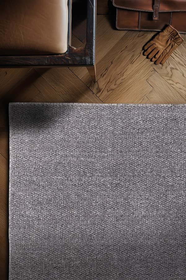 Kura Grå 80x200 cm Ryetæppe