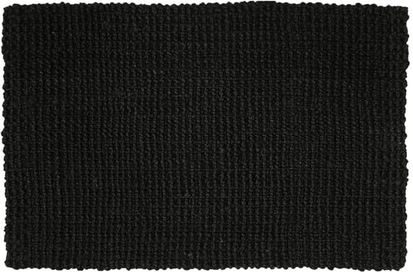 Klint Sort 50x80 cm Dørmåtte