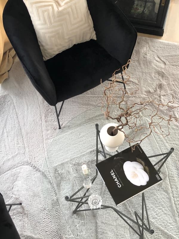 Rabbit Eco Silver Kvadrat 240 cm Pälsmatta