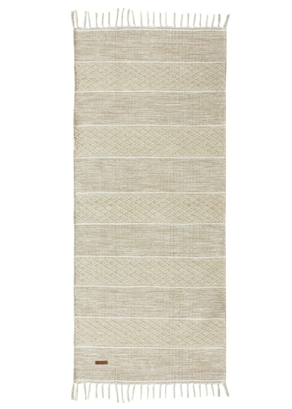 Loke Beige 75x300 cm Trasmatta
