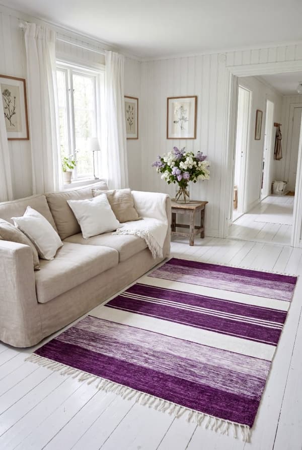 Velar Lila 160x230 cm Trasmatta