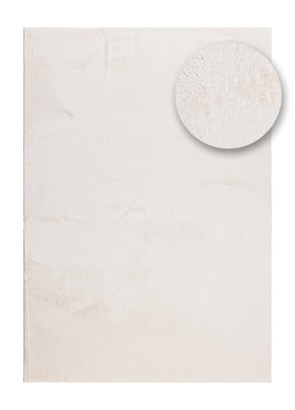 Koning Hvid 240x340 cm Blød Tæppe