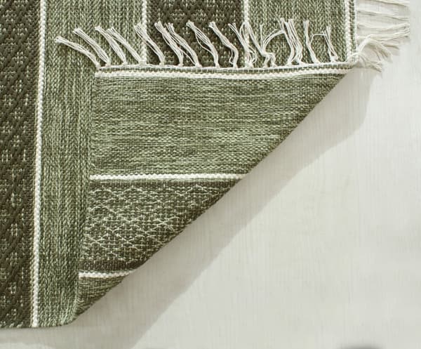 Loke Grön 60x110 cm Trasmatta