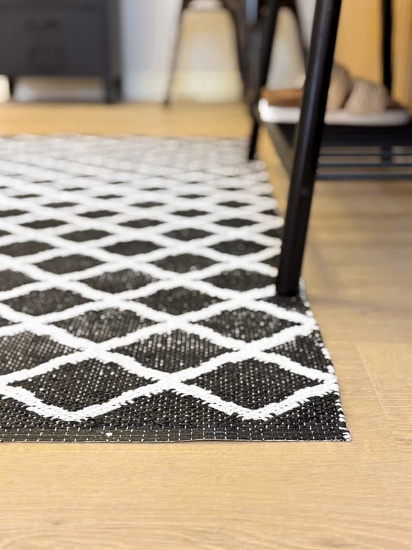 Mimmi Dalli Sort 70x250 cm Plastikmåtte