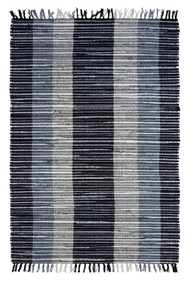 Valesio Grå 135x190 cm Trasmatta