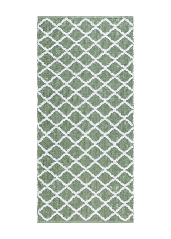 Mimmi Dalli Grön 70x300 cm Plastmatta