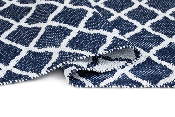 Mimmi Dalli Blå 70x200 cm Plastmåtte