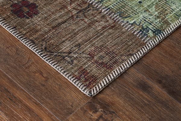 Markiss Multi Patchworkmåtte 80x150 cm - Farverig og holdbar