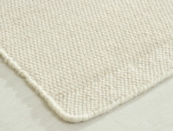 Norrsken Offwhite Uldmåtte 160x230 cm