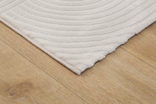 Elaro Maressa Creme 80x250 cm Moderne Tæppe