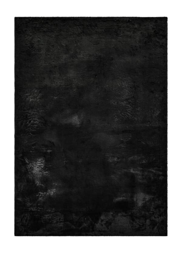 Eiderelle Sort 200x290 cm Blød Pels-look Tæppe