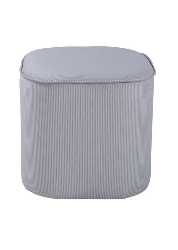 Sittpuff Adela Corduroy Grå