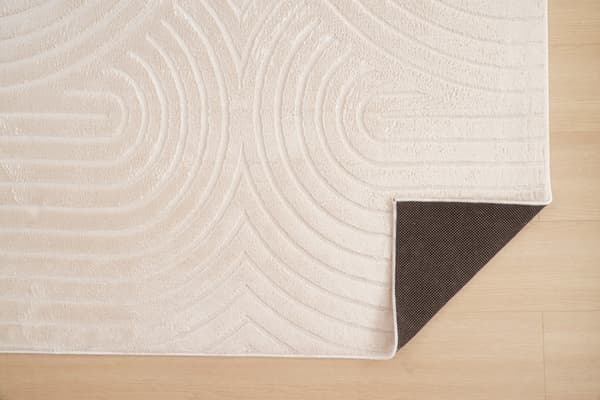 Rabbit Bene Lysbeige 140x200 cm Vaskbar Pelsmåtte