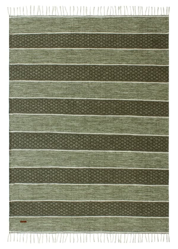 Loke Grön 133x190 cm Trasmatta