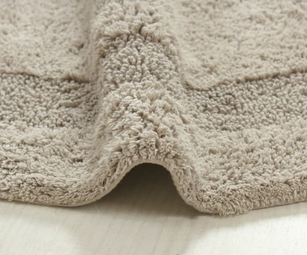Noah Foam Grå Rund 60 cm Badrumsmatta