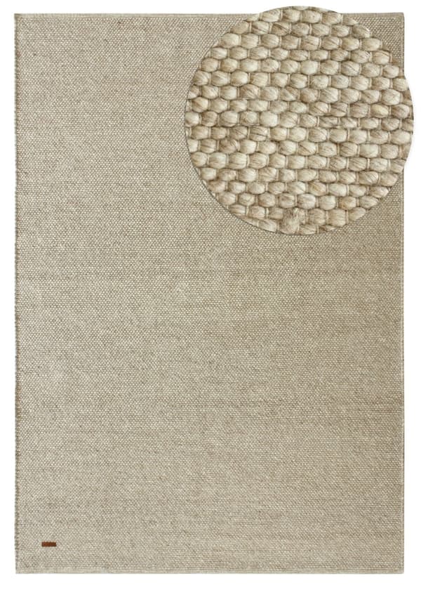 Elsa Beige 160x230 cm Ullmatta