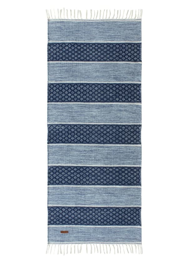 Loke Blå 75x200 cm Trasmatta