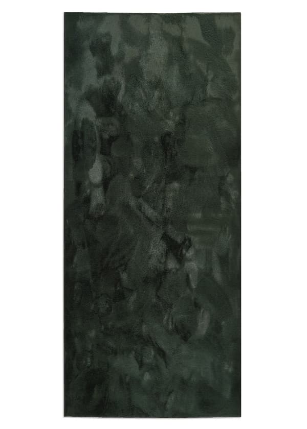 Rabbit Eco Mörkgrön 80x300 cm Pälsmatta