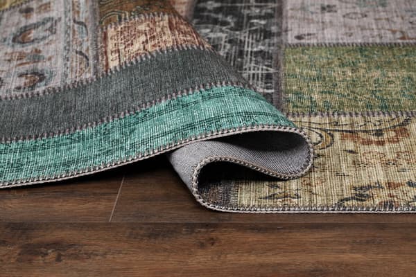 Markiss Multi Patchworkmåtte 80x150 cm - Farverig og holdbar