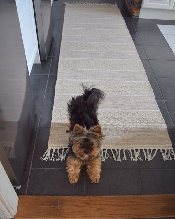 Loke Beige 75x300 cm Trasmatta